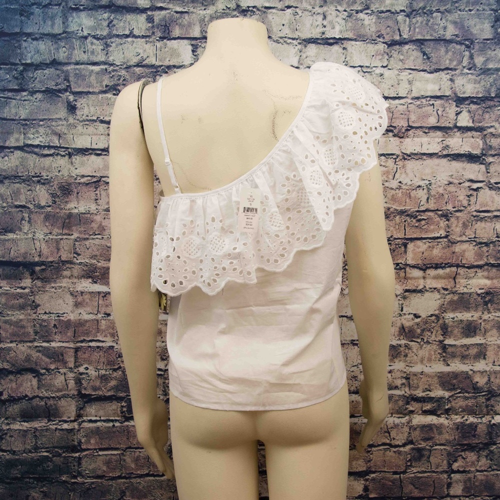 Cliché One-Shoulder Eyelet Top - Picture 4 of 8